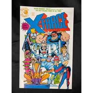 RARE 1991 Eclipse "X-FARCE" #1 comic - Graded Very Fine/Uncommon by Comic App